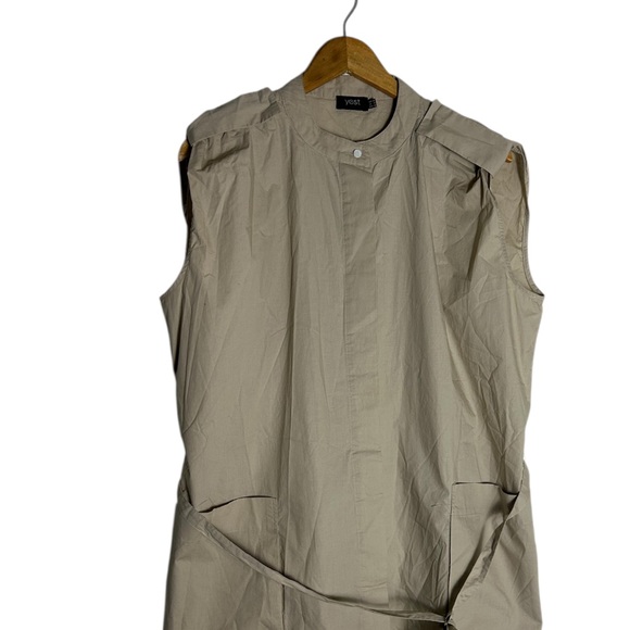 YEST The Netherlands Pastel Beige Dress 3624 Size 10 Lightweight - Picture 4 of 8